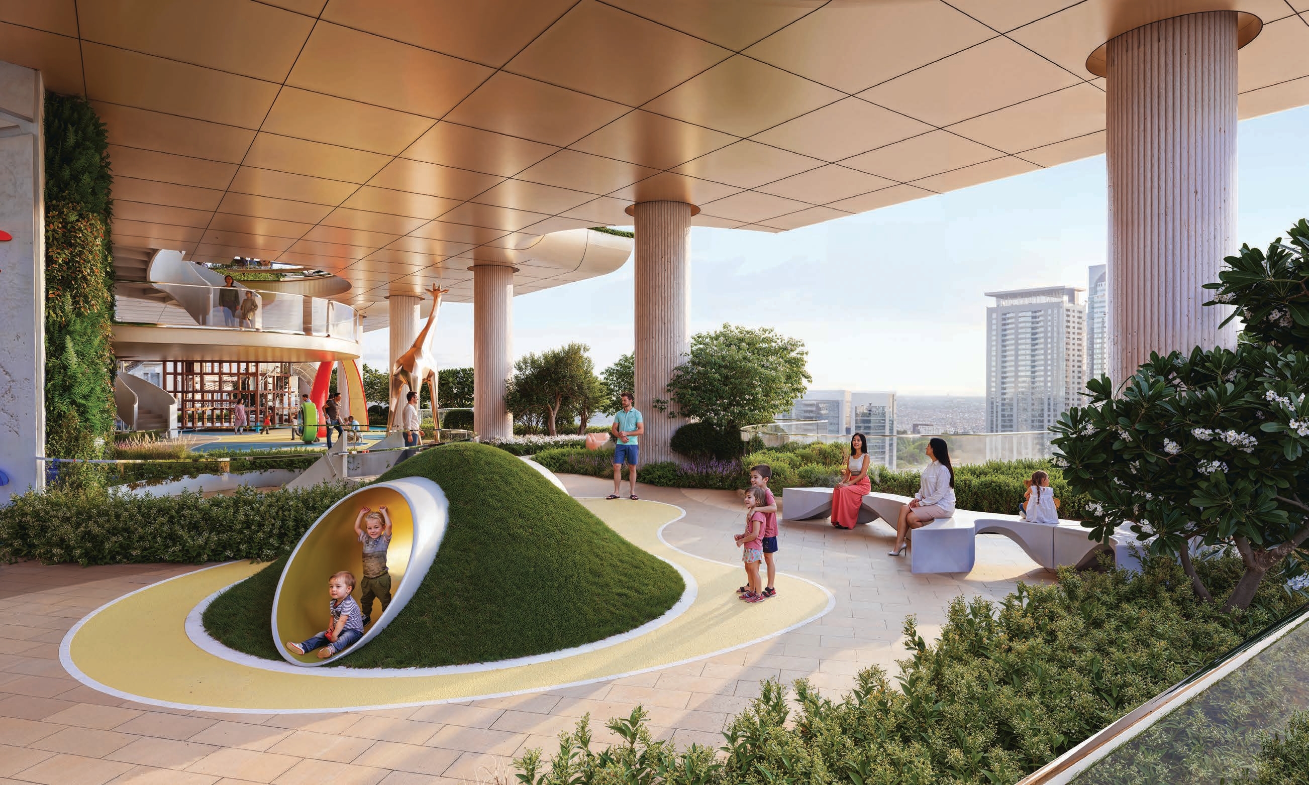 SkyPark Zone 1 - Adventure Zone with Children's Play Area