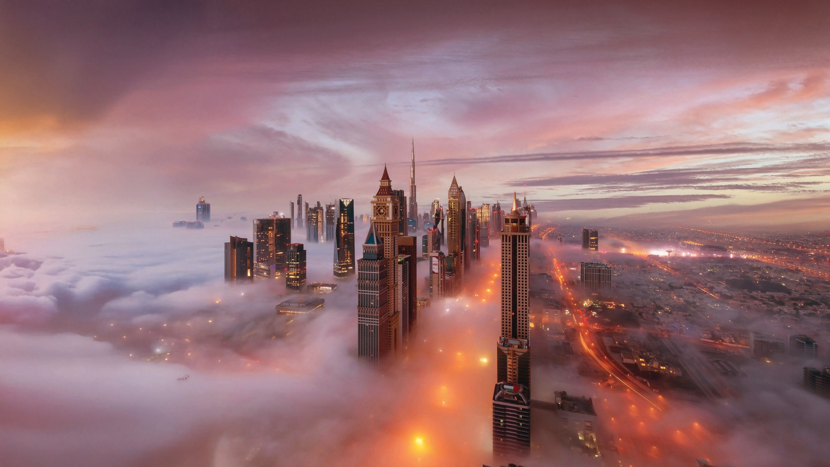 Dubai in the Clouds